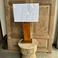 Rectangular Midcentury Modern Table Lamp