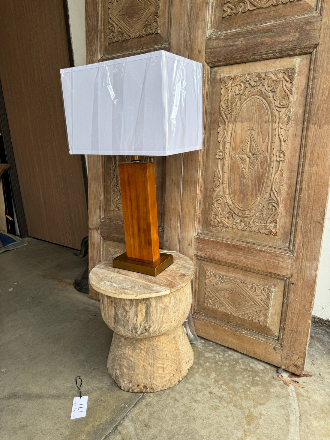 Rectangular Midcentury Modern Table Lamp