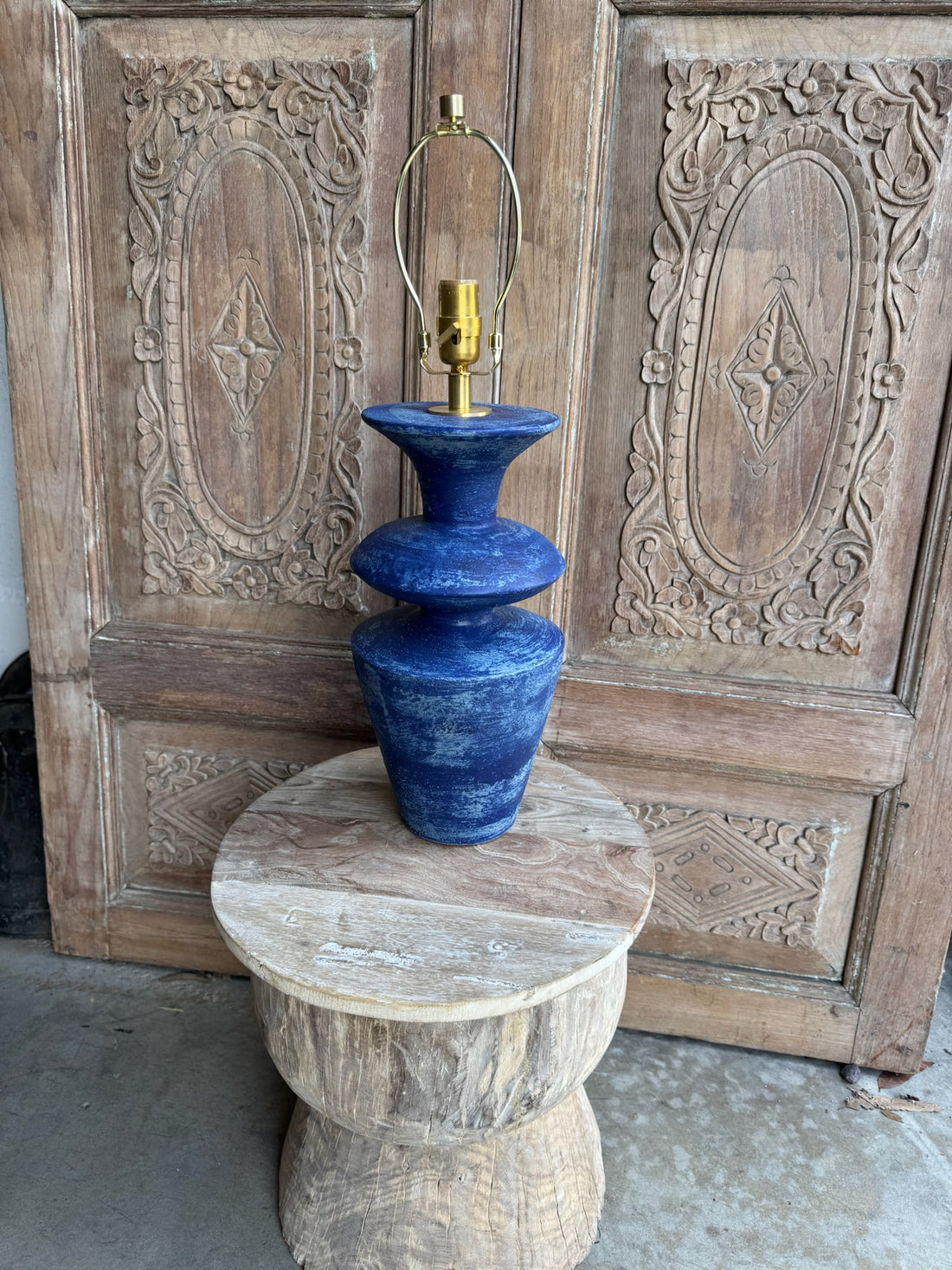 Lapis Rhodes Table Lamp by Danny Kaplan Studio - Pair