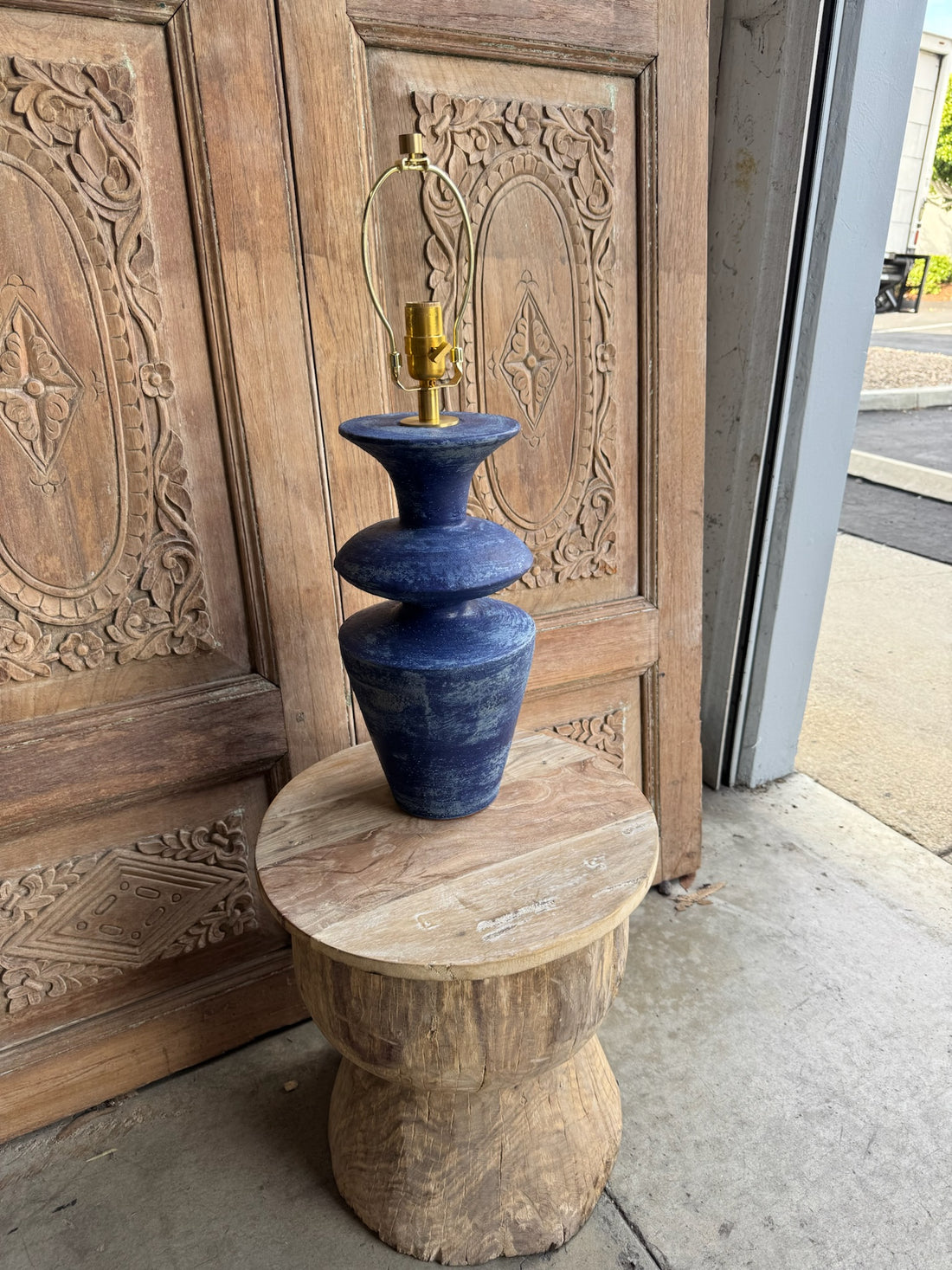 Lapis Rhodes Table Lamp by Danny Kaplan Studio - Pair