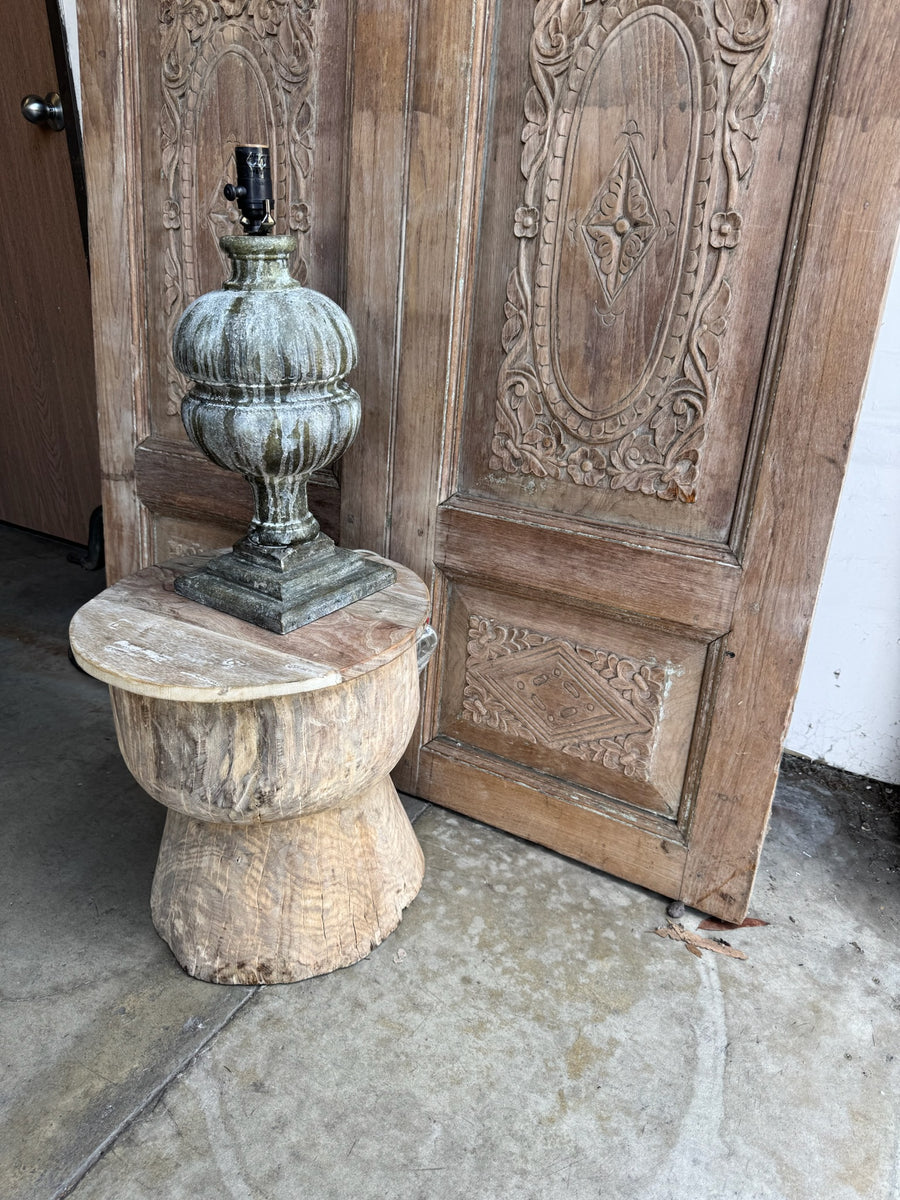 Visual Comforts Stone Lamps - Pair