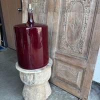 Large Polished Ceramic Table Lamp