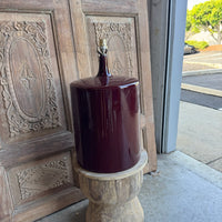 Large Polished Ceramic Table Lamp