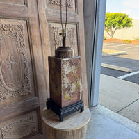 Vintage Pottery Lamp Base