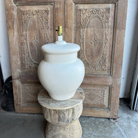 Oversized Ginger Jar Lamps - Pair