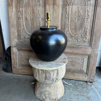 Ceramic Black Lamp