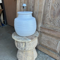 Patterned Ceramic Lamp