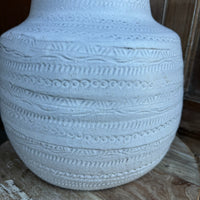 Patterned Ceramic Lamp