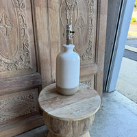 Ribbed Ceramic Lamp
