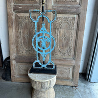 Architectural Fretwork Lamps - Pair