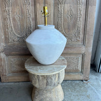 Faux Plaster Lamp