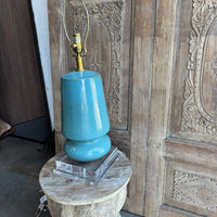 Turquoise Ceramic Lamp Visual Comfort
