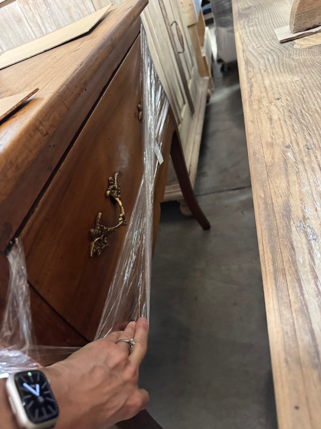 Table with Bowed Legs