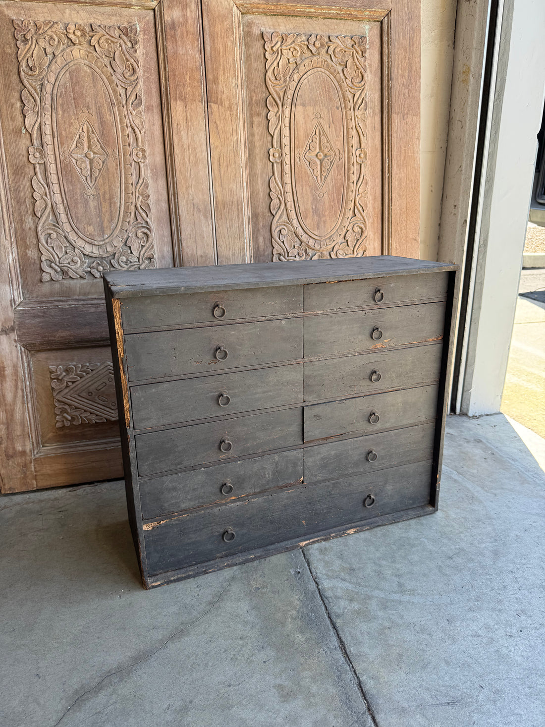 Wood Drawer Cabinet Small