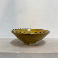 Olive Green Glazed Bowl