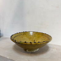Olive Green Glazed Bowl