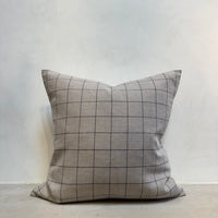 2. Handmade Neutral Pillow