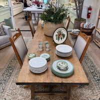 Long Wood Dining Table