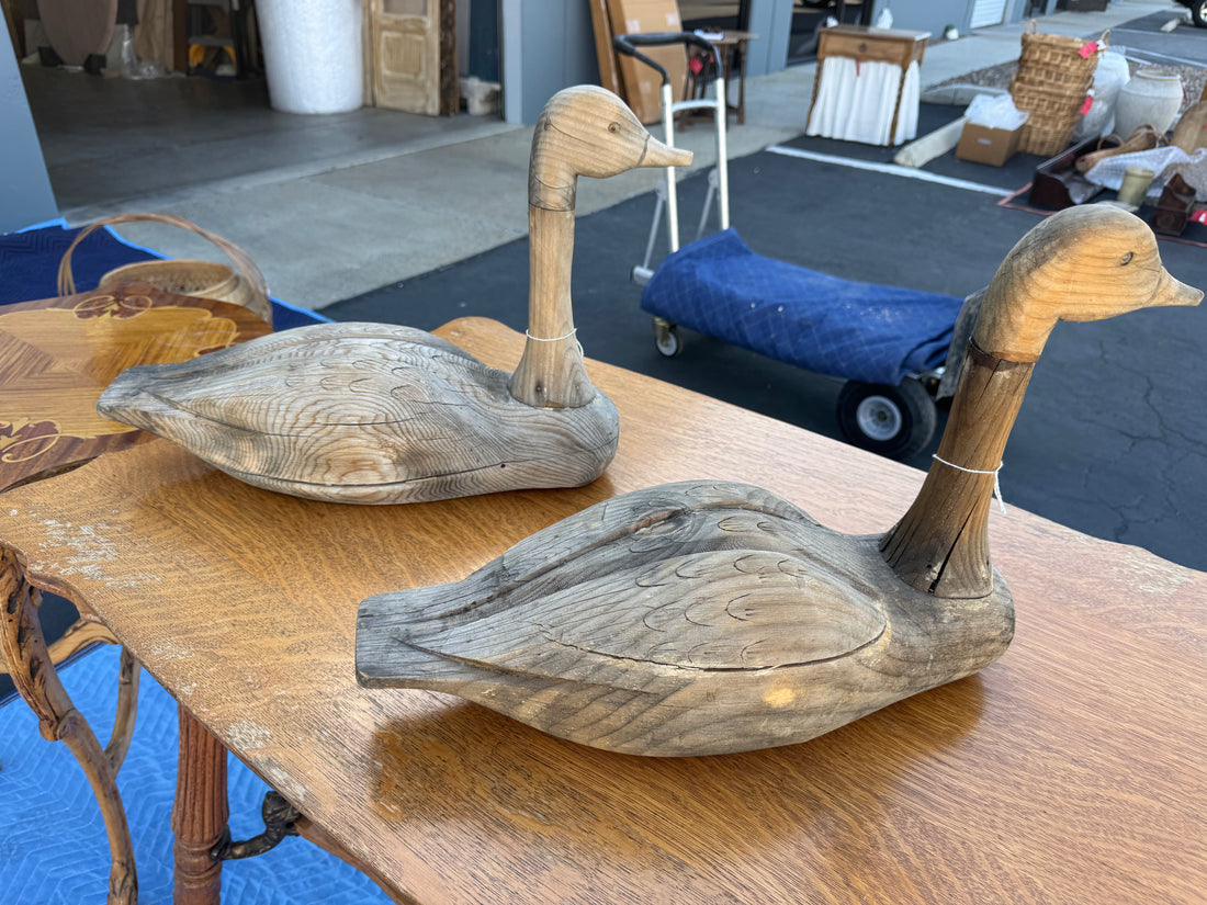 Vintage Wood Mallard