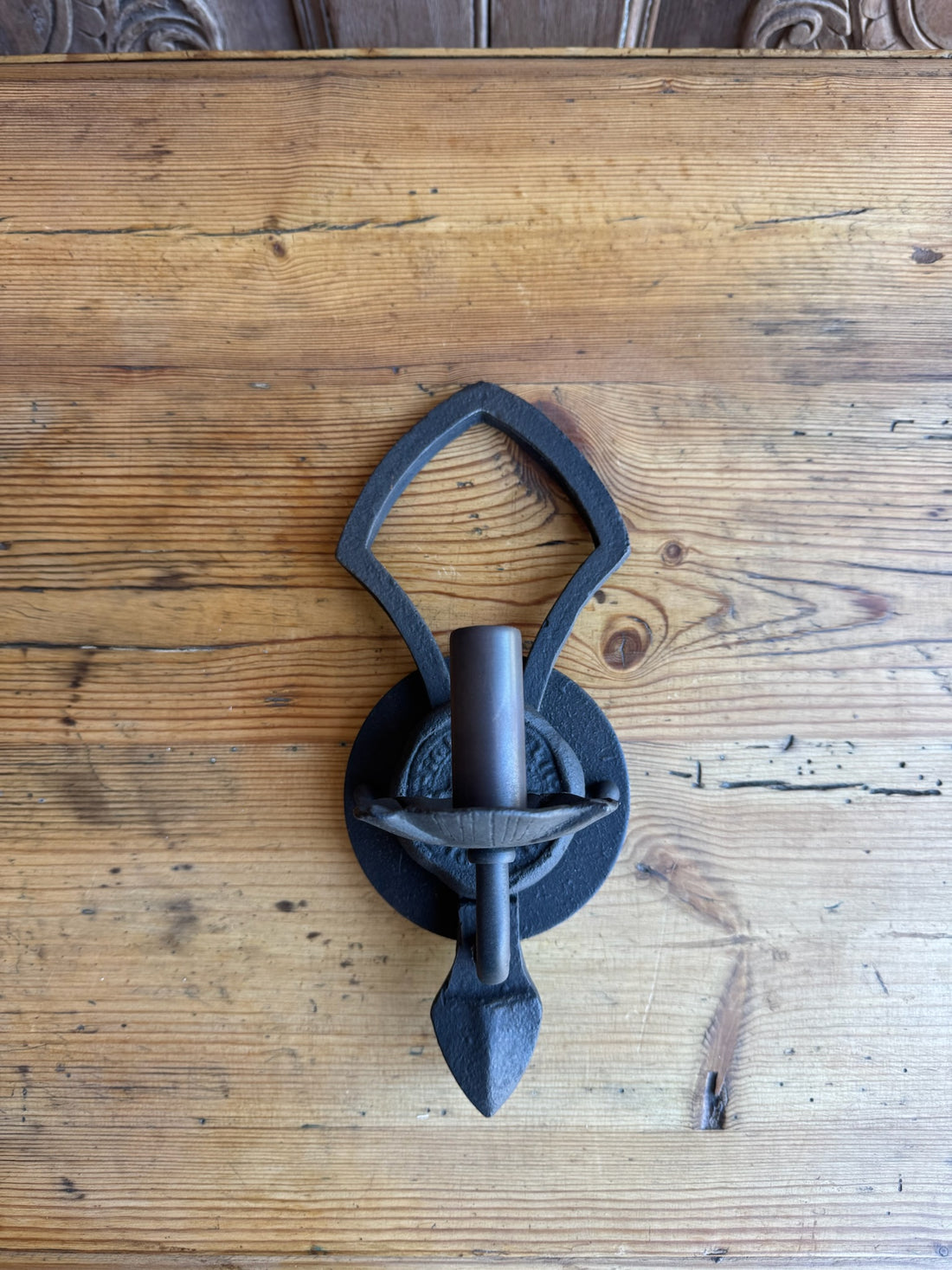 Iron Candle Holder Sconce