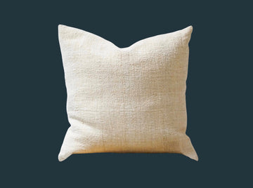 34. Textured Linen Throw Pillow