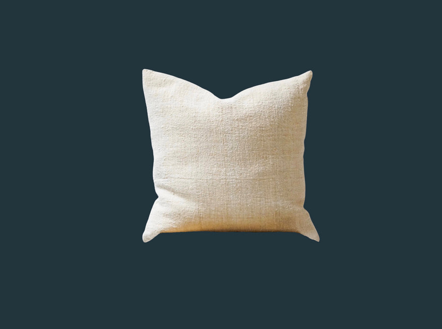 34. Textured Linen Throw Pillow