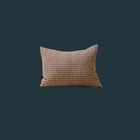 226. Handmade Vintage Check Pillow