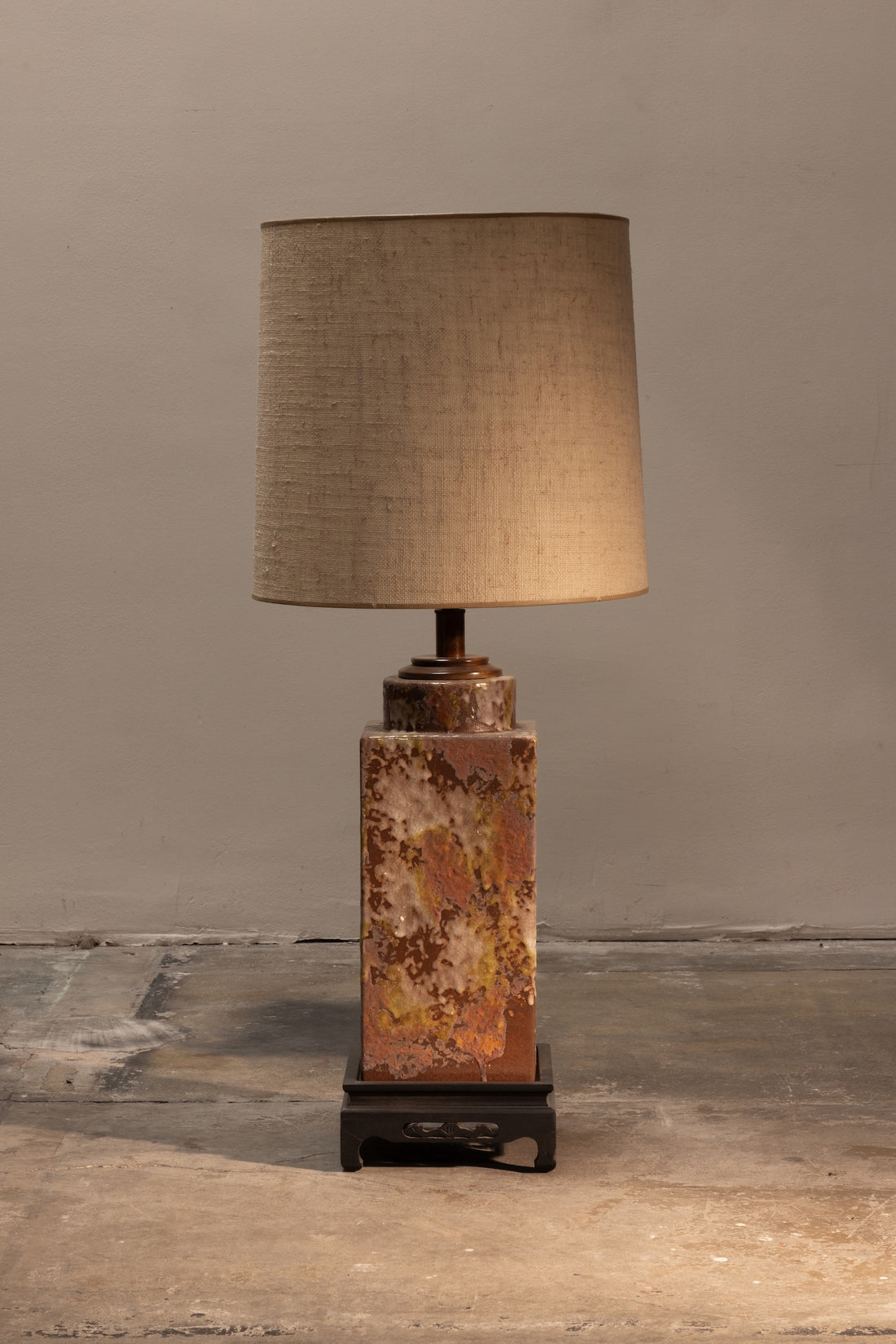 Vintage Stone Table Lamp