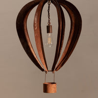 Pair of Hot Air Balloon Pendants