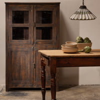 Vintage European Wood Cabinet