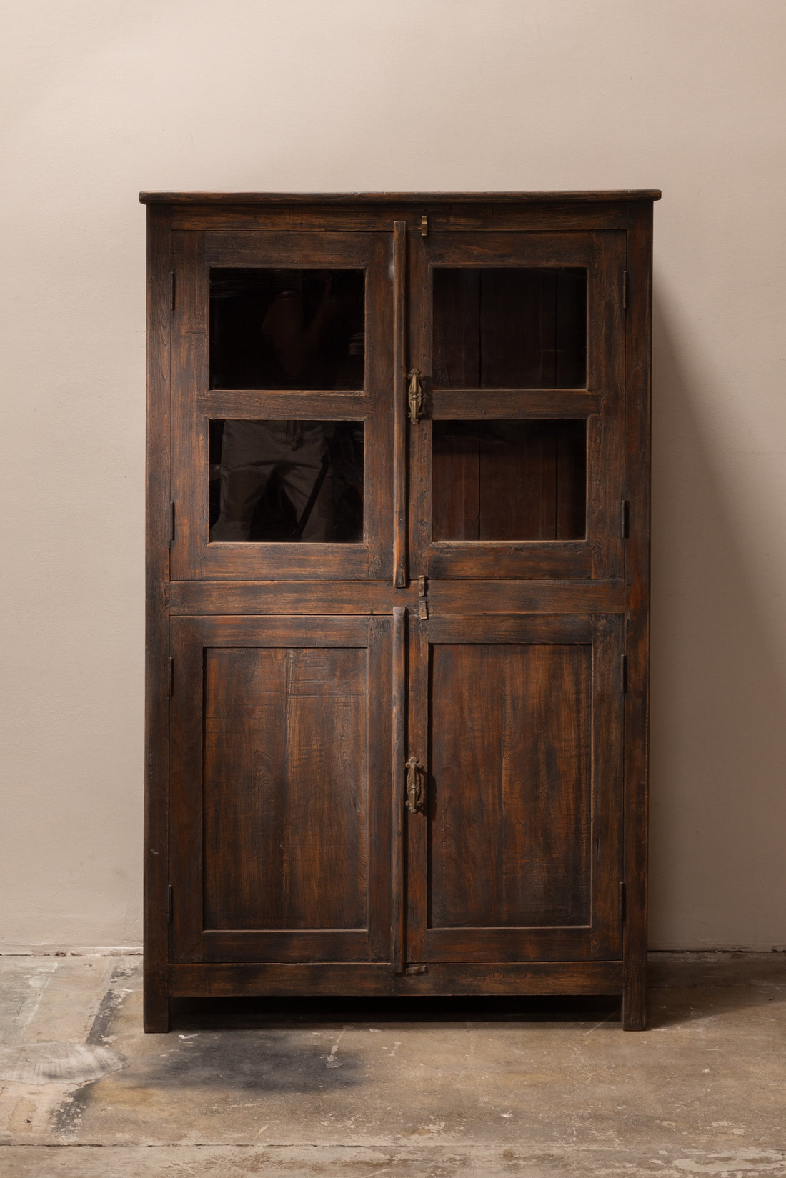 Vintage European Wood Cabinet