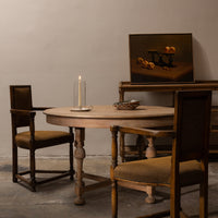 Vintage Round Dining Table