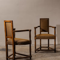 Vintage Upholstered Armchairs