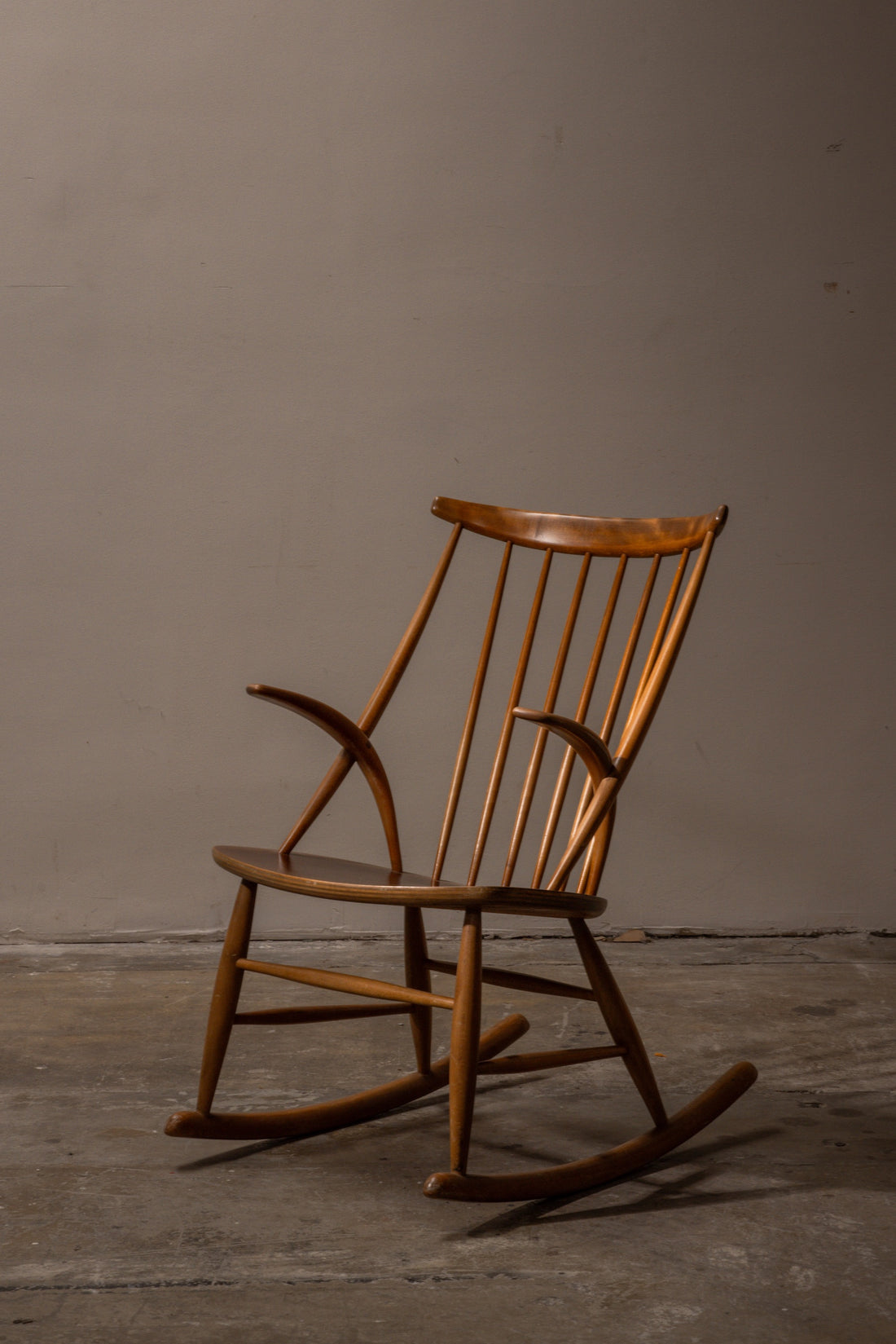 Vintage Danish Rocking Chair