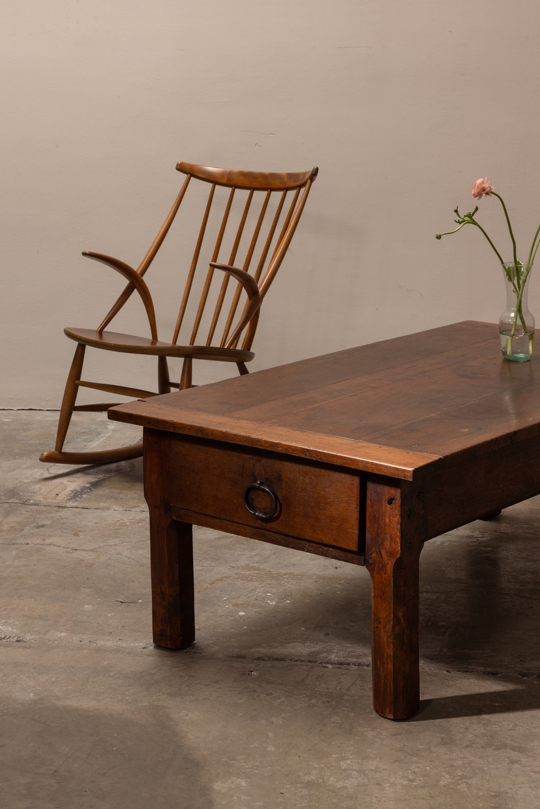 Dark Plank Coffee Table