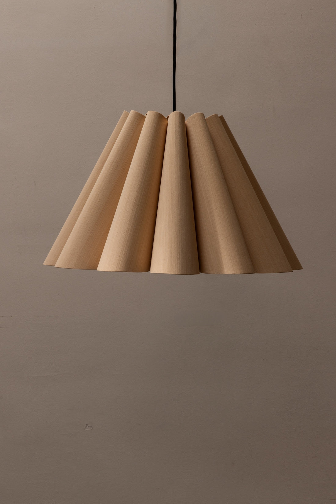 Sculptural Fabric Pendant