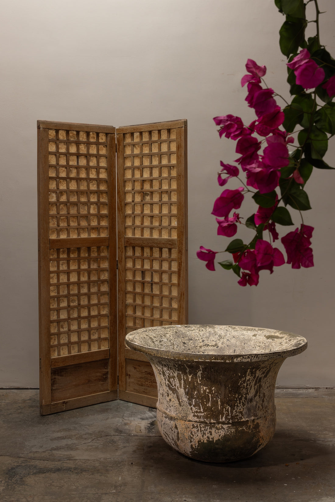 Capiz Shell Screen