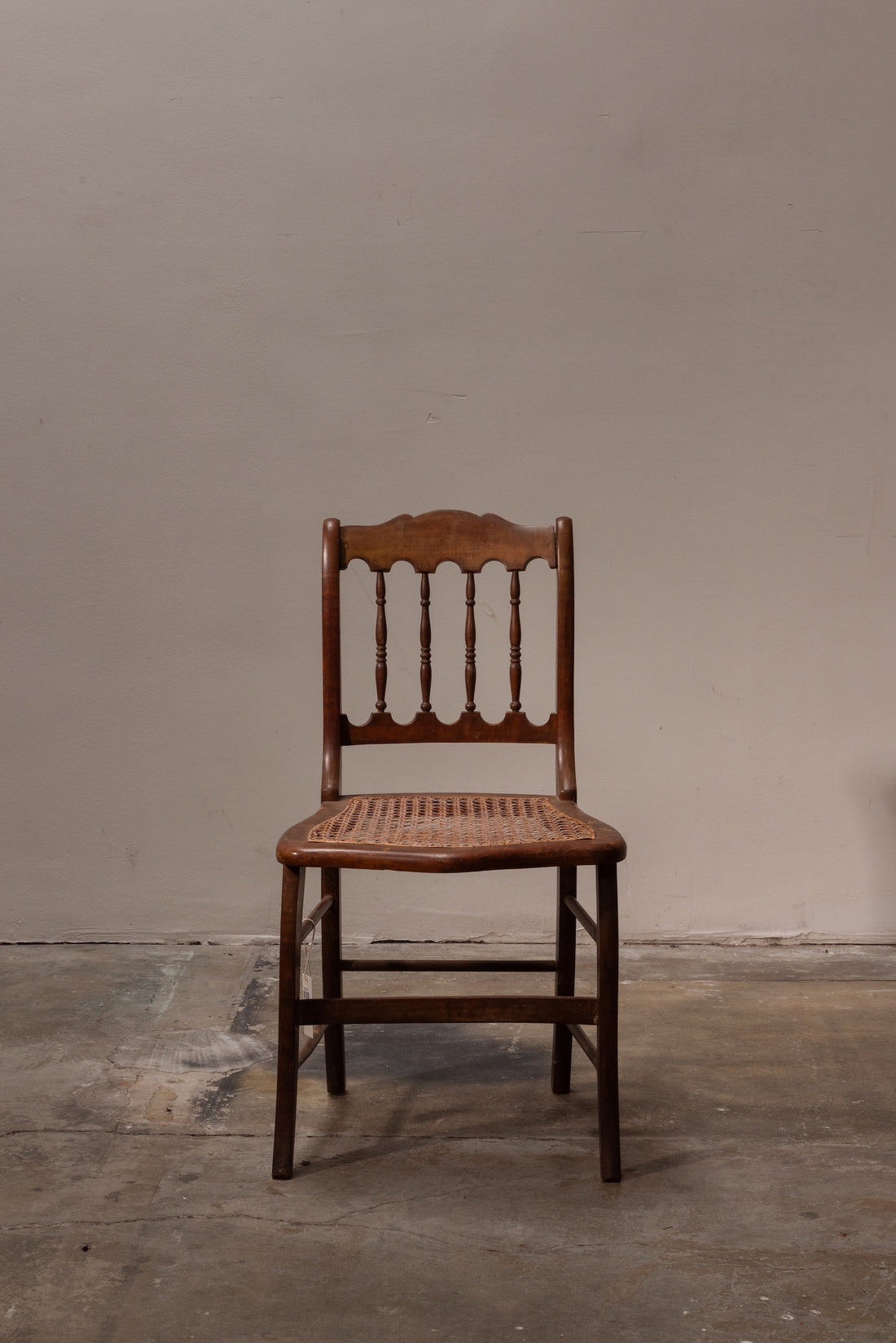 Antique Victorian Spindle-Back Chair