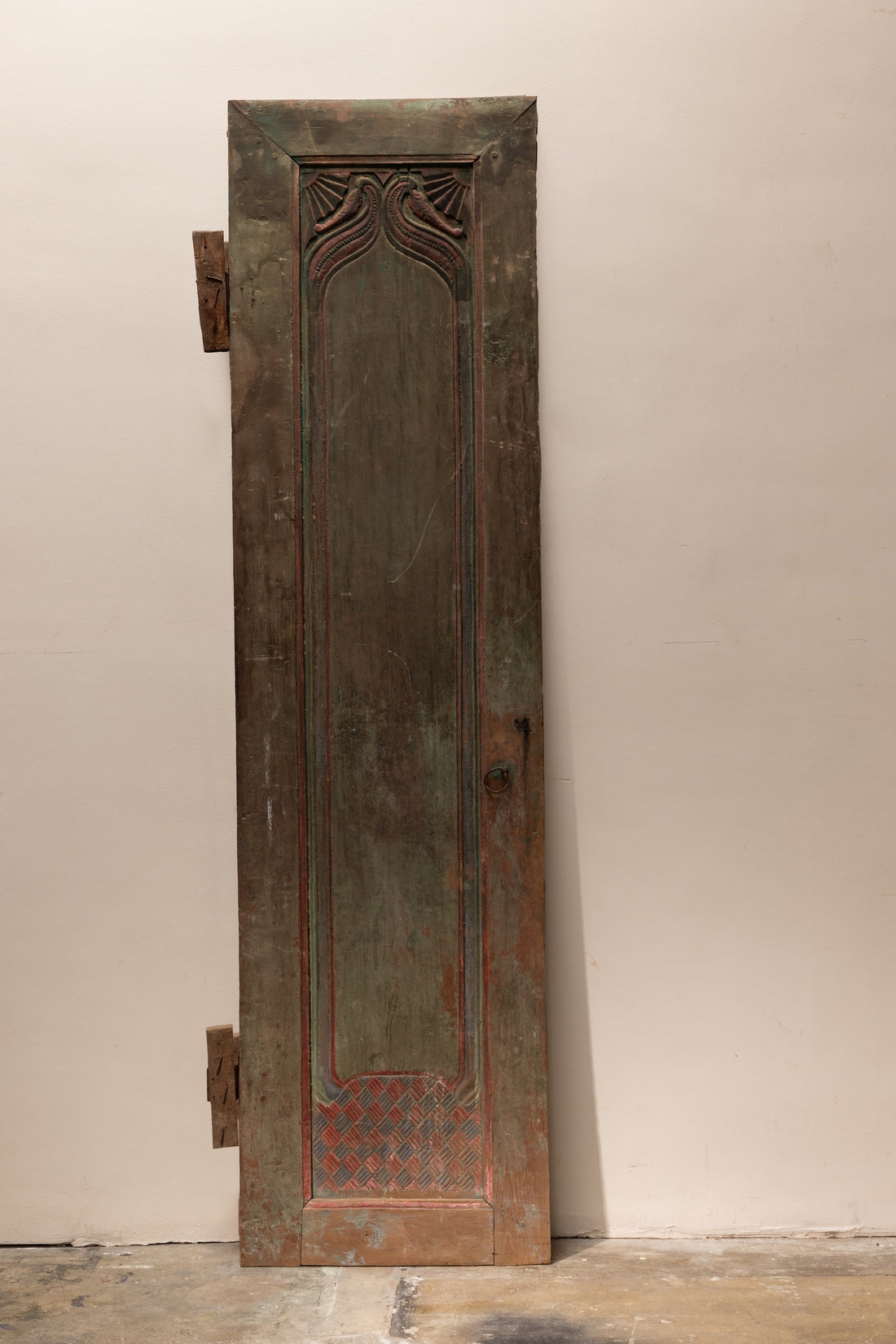 Indonesian Carved Wood Door