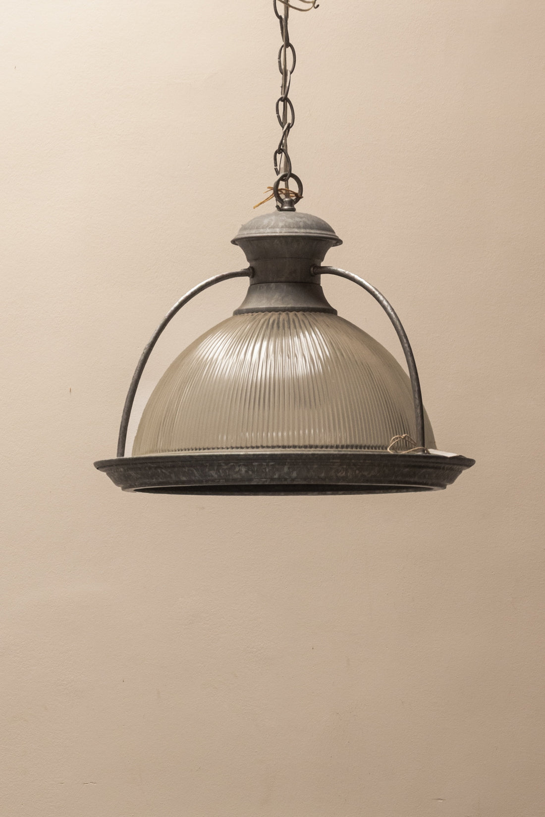 Ribbed Glass Pendant