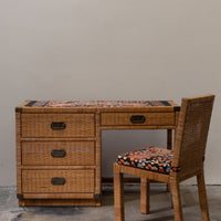 Rattan Desk & Chair