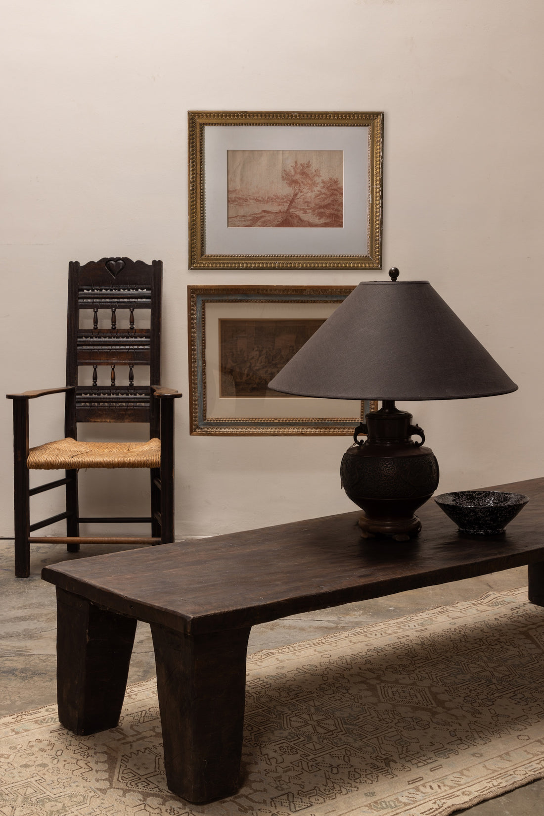 Rush Seat Dining Chairs