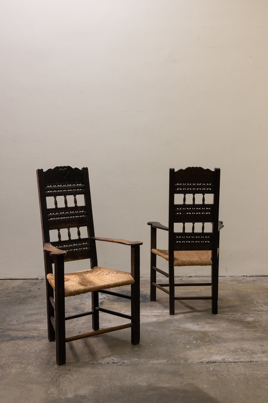 Rush Seat Dining Chairs