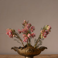 Vintage Ornate Brass Centerpiece