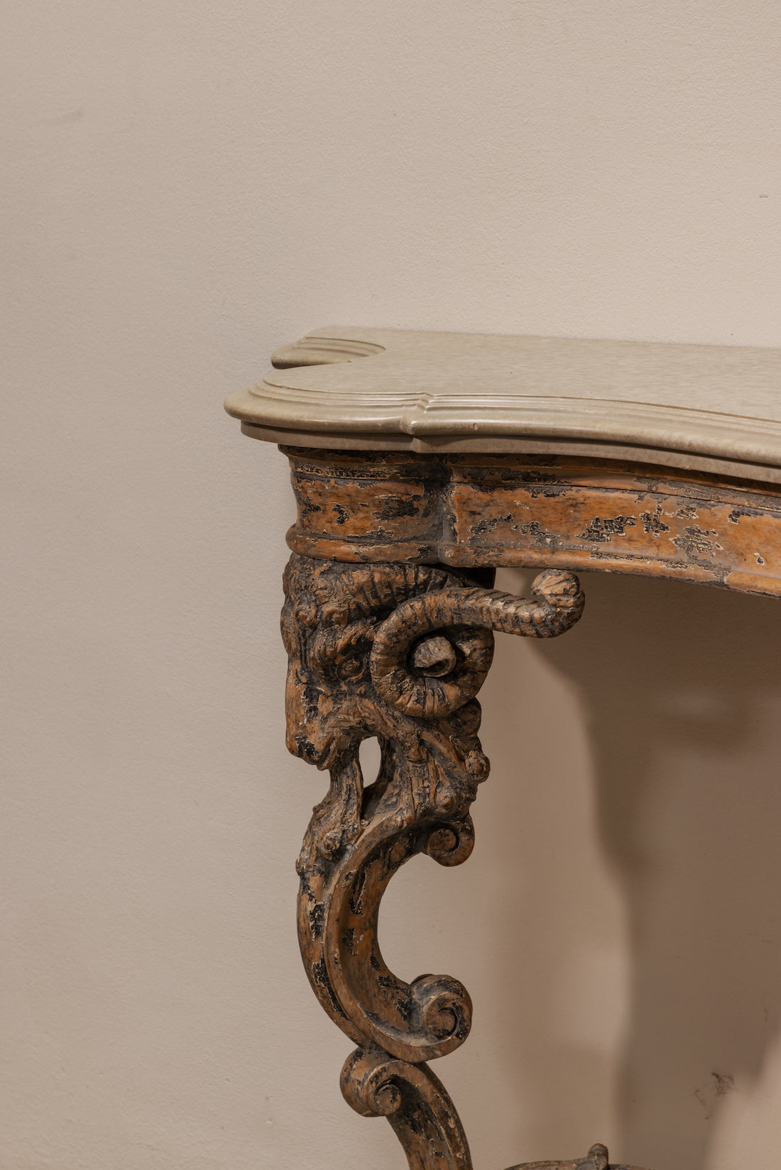 Marble Top Console
