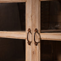 Glazed Wood Cabinet