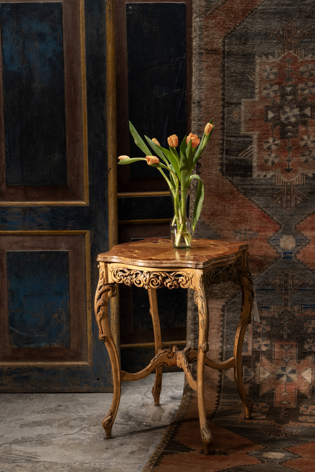Rococo Revival Side Table