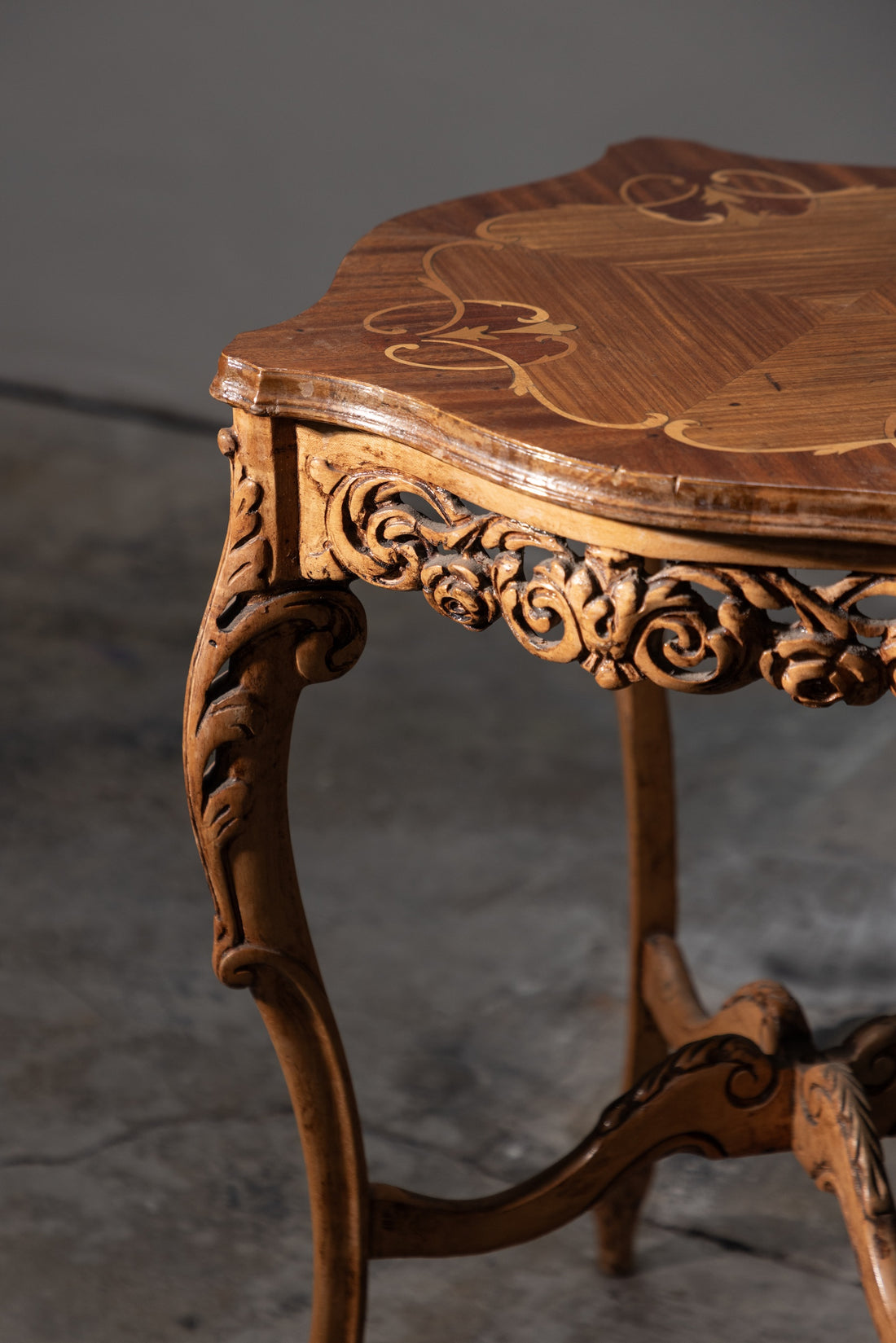 Rococo Revival Side Table