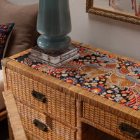 Rattan Desk & Chair