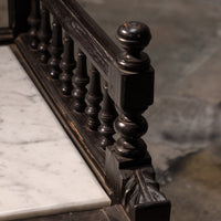 Carved Wood Armchair